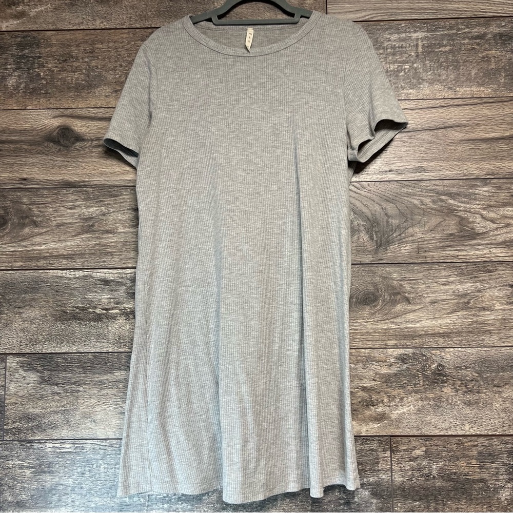 MTS Heather Gray Knit Top